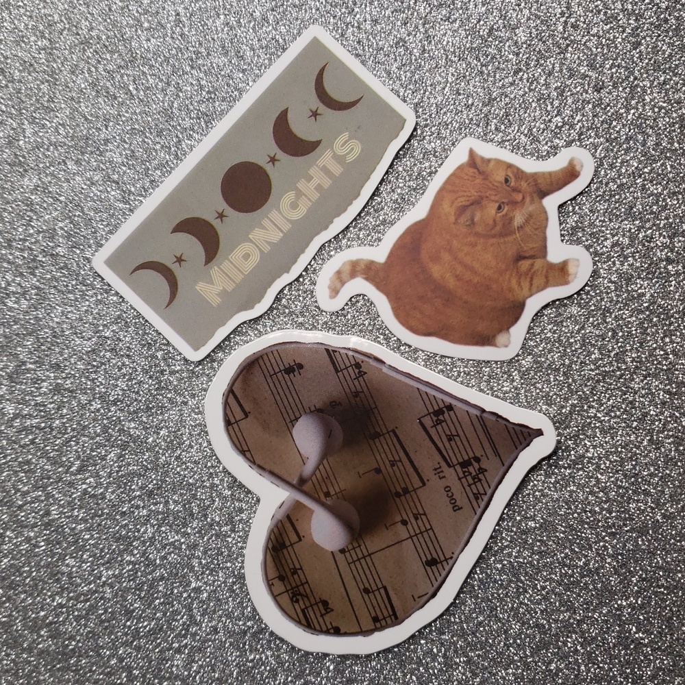 10/$10 Taylor Swift MIDNIGHTS Waterproof Sticker